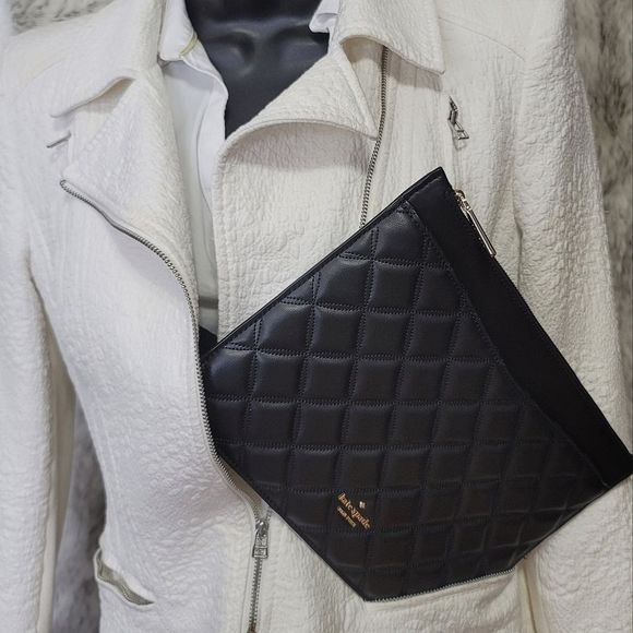 π NW kate spade New York 3 Set Leather Designer Purse Bag 3 in 1 Wallet + Pouch - Picture 8 of 15